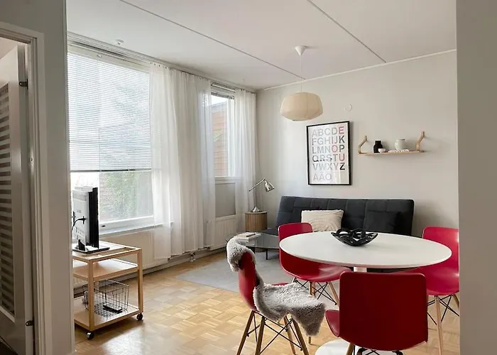Appartement City Studio With Patio, Free Parking & Sauna!