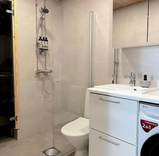 City Studio With Patio, Free Parking & Sauna! Appartement Oulu