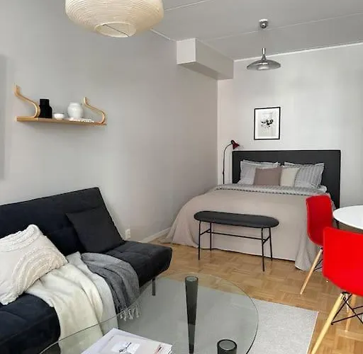 City Studio With Patio, Free Parking & Sauna! Appartement Oulu