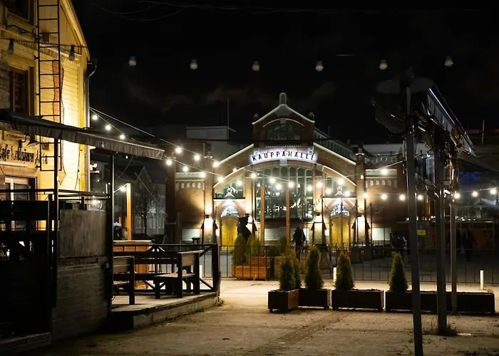 Appartement City Studio With Patio, Free Parking & Sauna! Oulu